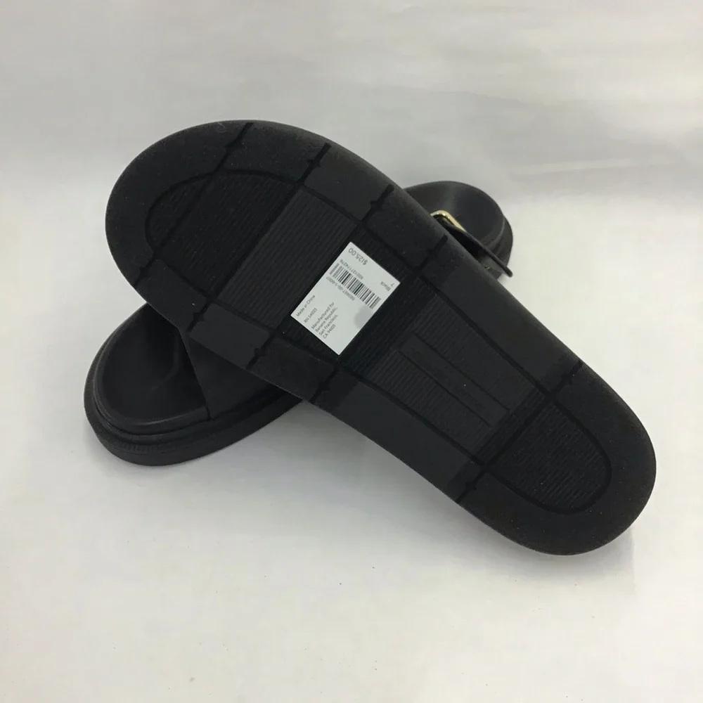 Brand new Banana Republic womens black sandals size 7 with adjustable straps